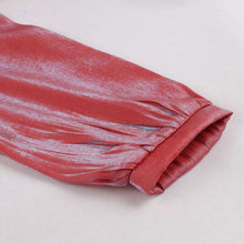 Load image into Gallery viewer, Retro Designer Midi Glitter Pleated Dress