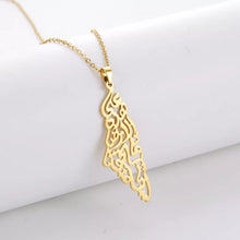 Load image into Gallery viewer, Palestine Gold Plated Stainless Steel Pendant Necklace
