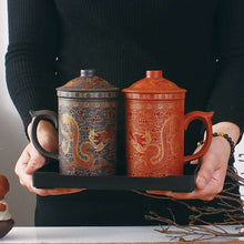 Load image into Gallery viewer, Traditional Retro Yixing Chinese Mug Tumbler