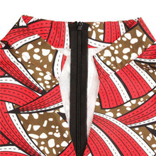 Load image into Gallery viewer, African Floral Bohemian Print Dress