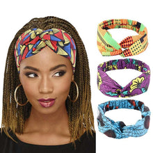 Load image into Gallery viewer, African Turban Wrap Twist Style Hair Headband