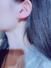 Load image into Gallery viewer, Luxury Fine Gold Zircon Crystal Earrings