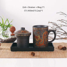Load image into Gallery viewer, Traditional Retro Yixing Chinese Mug Tumbler