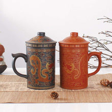 Load image into Gallery viewer, Traditional Retro Yixing Chinese Mug Tumbler