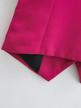 Load image into Gallery viewer, Pink Fuchsias Waistcoat Vest