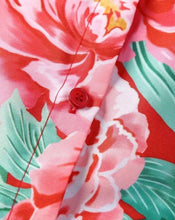 Load image into Gallery viewer, Vintage Chic Floral Red Blouse