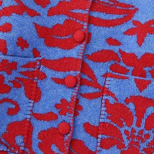 Load image into Gallery viewer, Vintage Flower Jacquard Sweater Cardigan