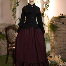 Load image into Gallery viewer, Vintage Victorian Renaissance Ruffled Shirt Blouse