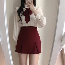 Load image into Gallery viewer, Vintage Lolita Preppy Style Blouse