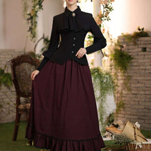 Load image into Gallery viewer, Vintage Victorian Renaissance Ruffled Shirt Blouse