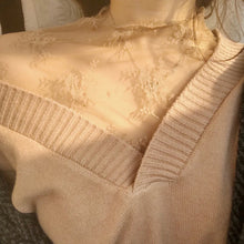 Load image into Gallery viewer, Sheer Floral Mesh Lace Top