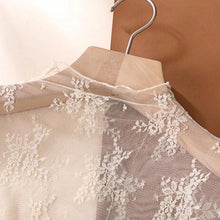 Load image into Gallery viewer, Sheer Floral Mesh Lace Top