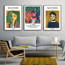 Load image into Gallery viewer, Henri Matisse Retro Canvas Painting Large Posters