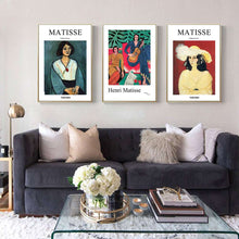 Load image into Gallery viewer, Henri Matisse Retro Canvas Painting Large Posters