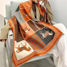 Load image into Gallery viewer, Équestre Luxury Cashmere Pashmina Shawl Scarf