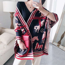 Load image into Gallery viewer, Équestre Luxury Cashmere Pashmina Shawl Scarf