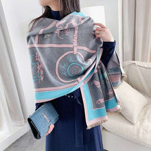 Load image into Gallery viewer, Équestre Luxury Cashmere Pashmina Shawl Scarf
