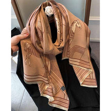 Load image into Gallery viewer, Équestre Luxury Cashmere Pashmina Shawl Scarf