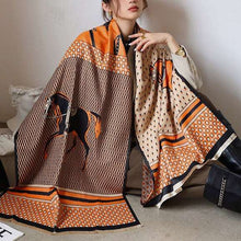 Load image into Gallery viewer, Équestre Luxury Cashmere Pashmina Shawl Scarf