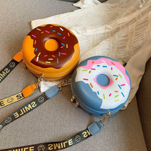 Load image into Gallery viewer, Cute Donut Crossbody Messenger Bag - Pretty Fashionation
