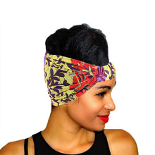 Load image into Gallery viewer, African Turban Wrap Twist Style Hair Headband