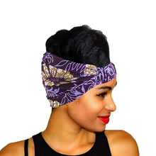 Load image into Gallery viewer, African Turban Wrap Twist Style Hair Headband