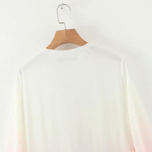 Load image into Gallery viewer, Gradient Cotton Candy Ruffle Chiffon Maxi Dress