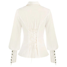 Load image into Gallery viewer, Vintage Victorian Renaissance Ruffled Shirt Blouse