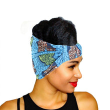 Load image into Gallery viewer, African Turban Wrap Twist Style Hair Headband