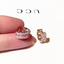 Load image into Gallery viewer, Luxury Fine Gold Zircon Crystal Earrings