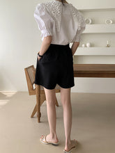 Load image into Gallery viewer, Vintage Lace Edwardian Lapel White Blouse