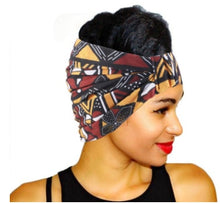 Load image into Gallery viewer, African Turban Wrap Twist Style Hair Headband
