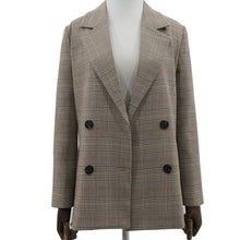Load image into Gallery viewer, Vintage Smart Casual Plaid Blazer Jacket