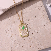 Load image into Gallery viewer, Bohemian Mystic Enamel Pendant Necklace