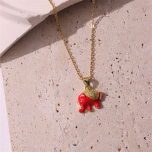 Load image into Gallery viewer, Bohemian Mystic Enamel Pendant Necklace