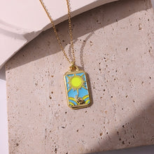 Load image into Gallery viewer, Bohemian Mystic Enamel Pendant Necklace
