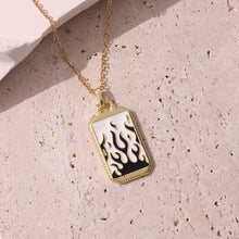 Load image into Gallery viewer, Bohemian Mystic Enamel Pendant Necklace