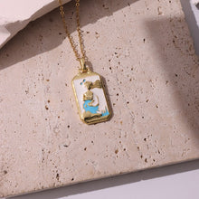 Load image into Gallery viewer, Bohemian Mystic Enamel Pendant Necklace
