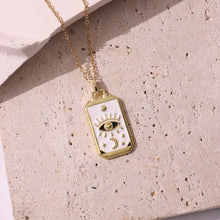 Load image into Gallery viewer, Bohemian Mystic Enamel Pendant Necklace