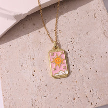 Load image into Gallery viewer, Bohemian Mystic Enamel Pendant Necklace
