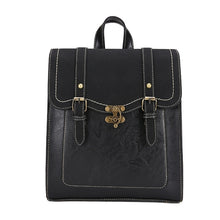 Load image into Gallery viewer, Vintage College Style Leather Backpack