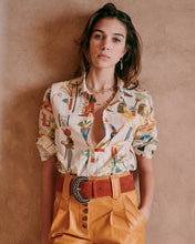 Load image into Gallery viewer, Designer Sustainable Retro Pharaonic Ancient Egypt Shirt - Pretty Fashionation