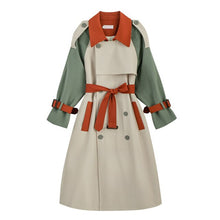 Load image into Gallery viewer, Designer Retro Vintage Trench Coat