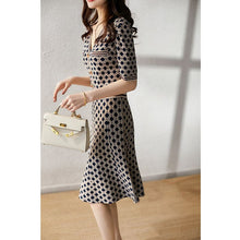 Load image into Gallery viewer, Vintage Designer Brocade Plaid Shirt Dress - Pretty Fashionation