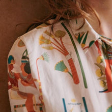Load image into Gallery viewer, Designer Sustainable Retro Pharaonic Ancient Egypt Shirt - Pretty Fashionation