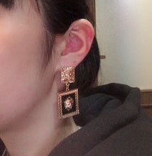 Load image into Gallery viewer, Trendy Geometric Lion Head Dangle Earrings - Pretty Fashionation