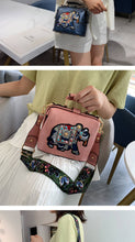 Load image into Gallery viewer, Vintage Bohemian Embroidery Butterfly Strap Elephant Bag - Pretty Fashionation