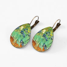 Load image into Gallery viewer, Van Gogh & Klimt Painting Teardrop Earrings - Pretty Fashionation