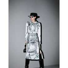 Load image into Gallery viewer, Designer Character Shirt / High Waist Skirt