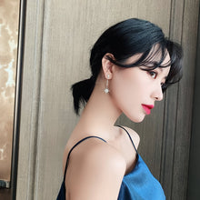 Load image into Gallery viewer, Celestial Holly Star Crystal Long Earrings - Pretty Fashionation
